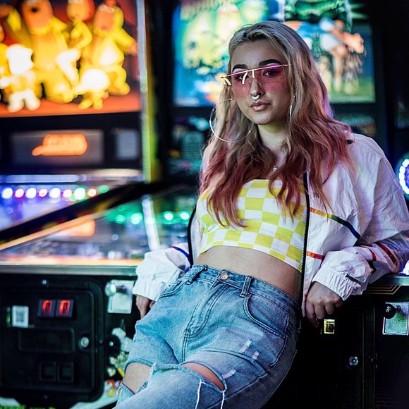 Checkered tube top! - Picture 2 of 4